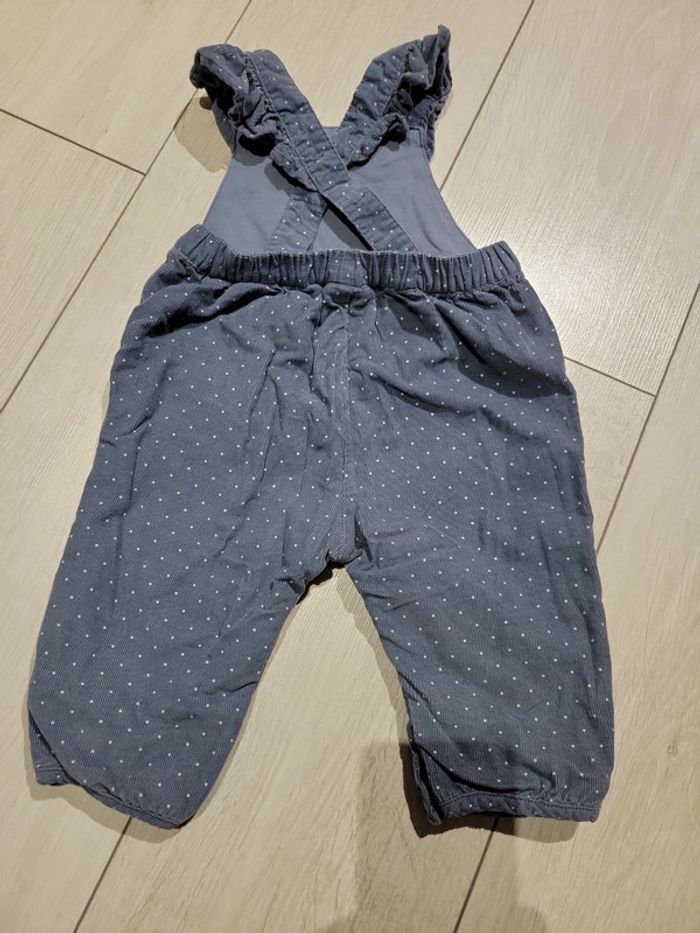 Salopette hiver fille velours Sergent Major 12 mois - photo numéro 4