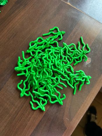 50 Plant Lego Sea Grass / Seaweed ref 30093 Green