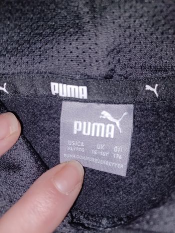 Sweat à capuche puma noir