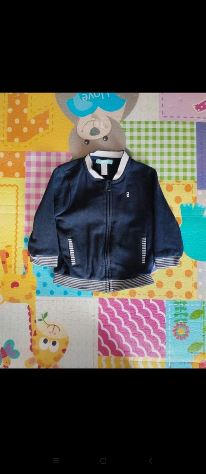 Gilet bébé garçon 12 mois