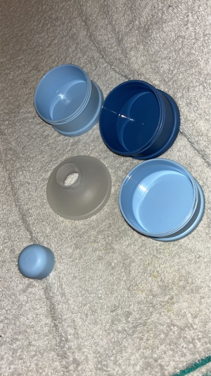 Boîte doseuse, lait bleu - photo numéro 3