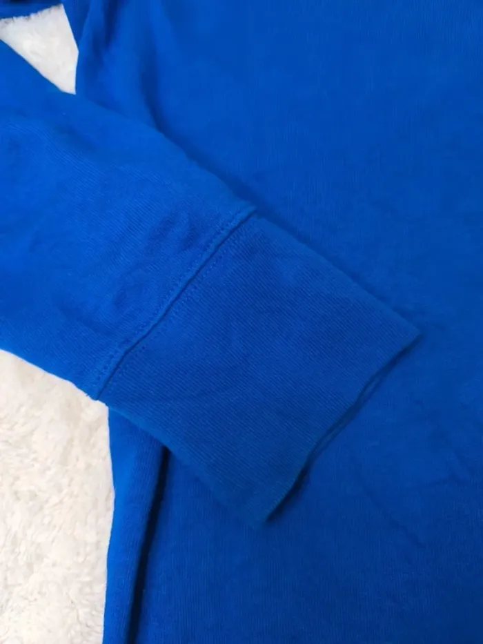 Sweat a capuche Polo Ralph Lauren Homme bleu logo rouge taille M - photo numéro 7