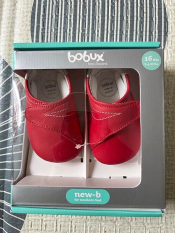 Chaussons cuir BOBUX neufs