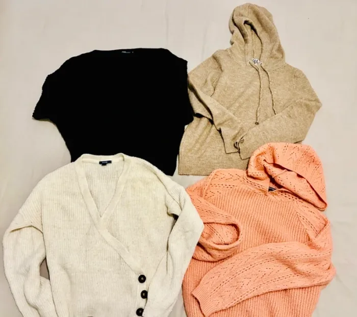 Lot pulls femme
