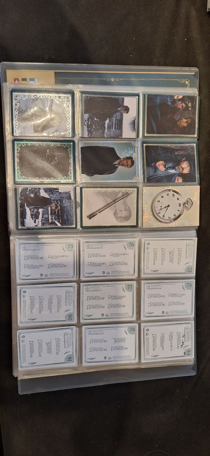 Stickers et cartes collection  panini le secret de dumblefore neufs - photo numéro 9
