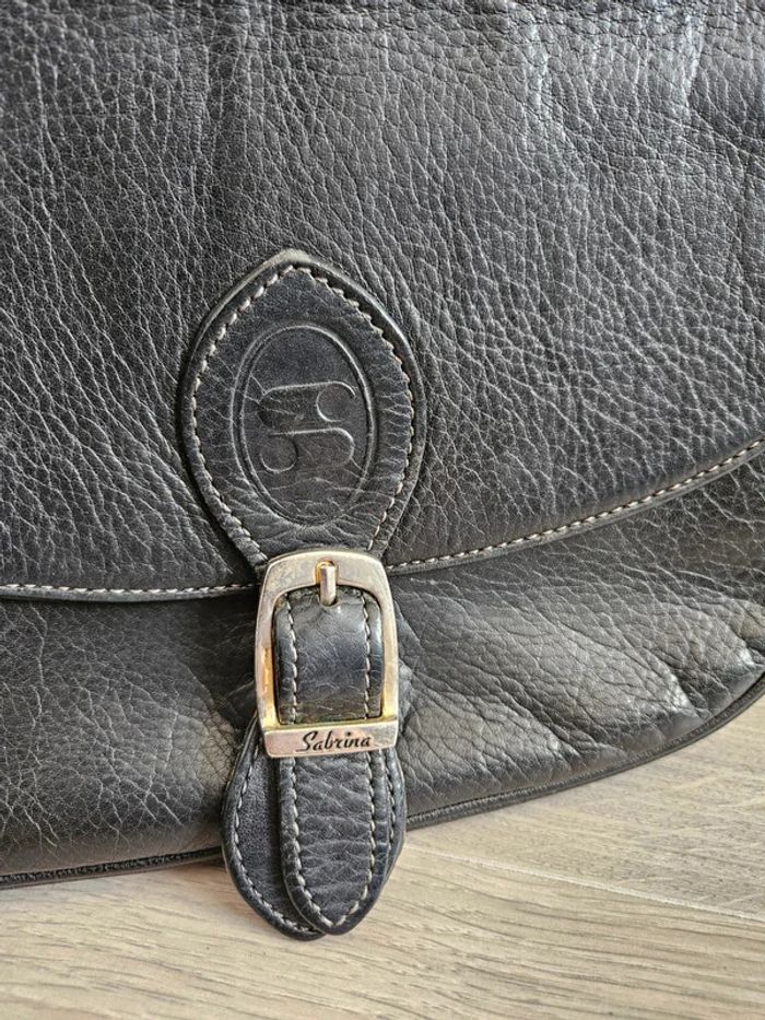 Sac à main en cuir Sabrina - photo numéro 14