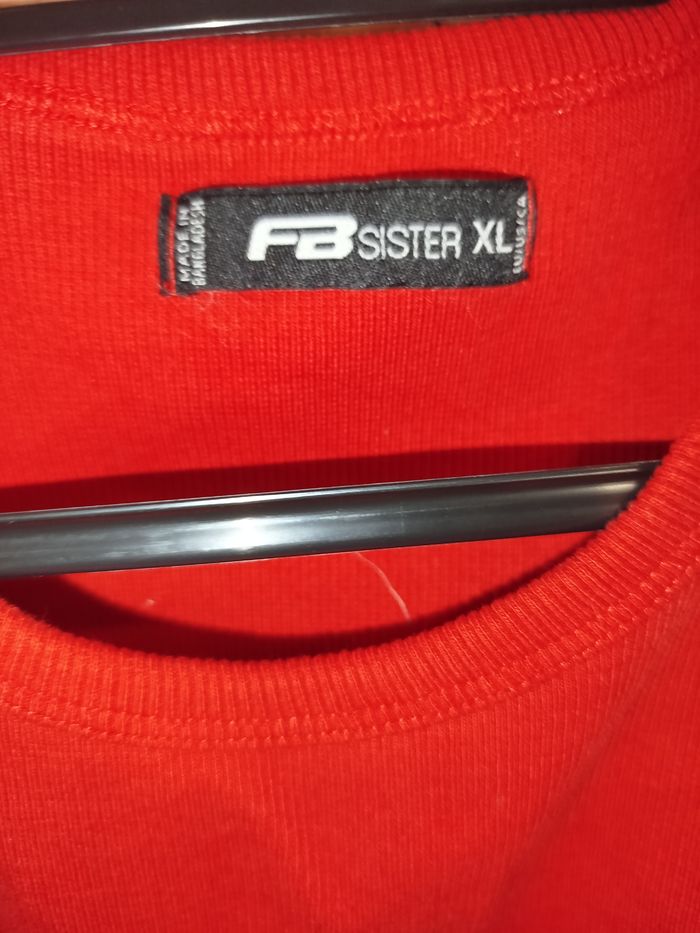 Robe moulante rouge FB Sister – Taille XL - photo numéro 3