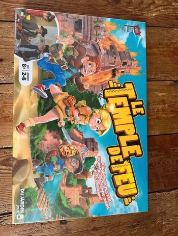 NEUF sous blister jeu de société Le Temple de Feu Dujardin maudit or aventure