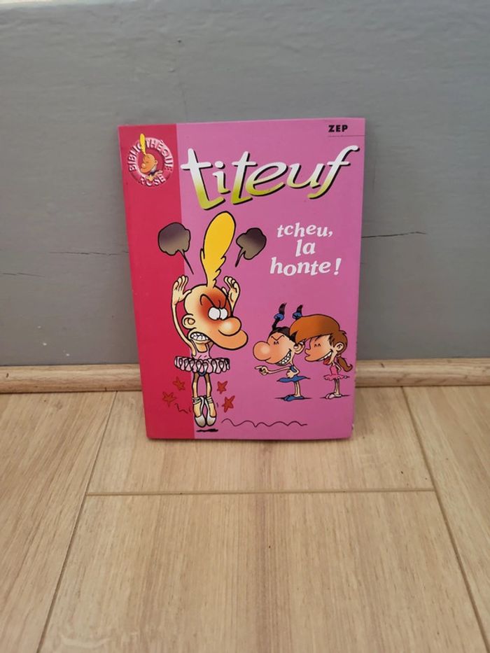 Livre titeuf tcheu la honte