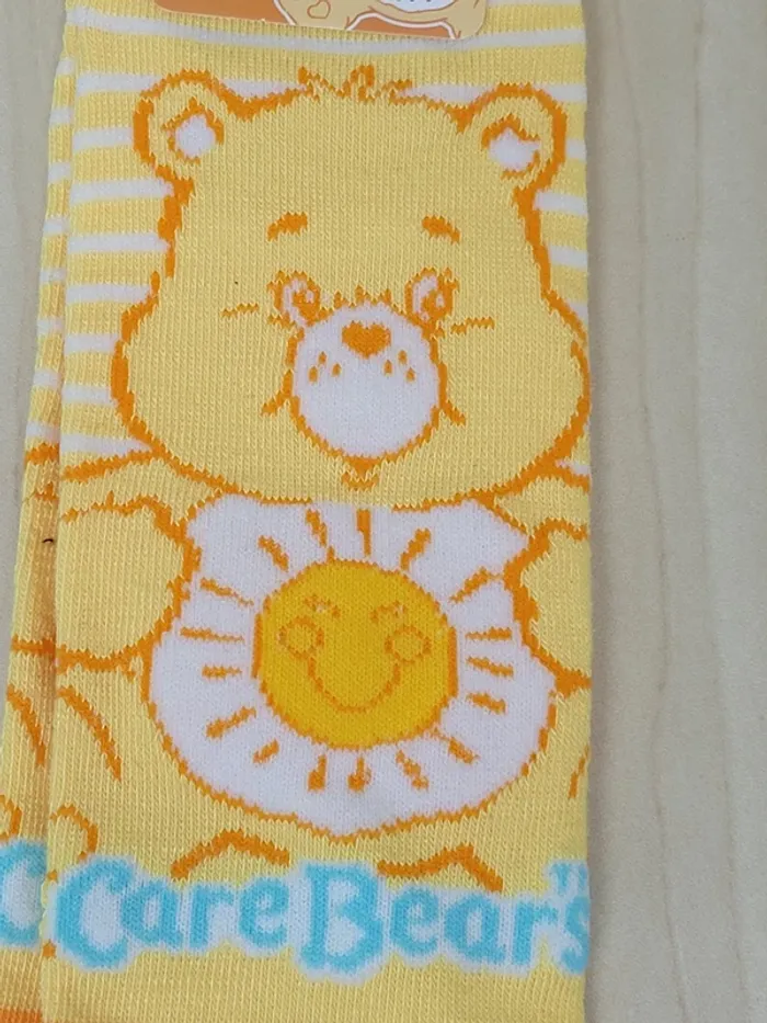 Chaussette Bisounours (Care Bears) 36-38 : Funshine Bear - photo numéro 3