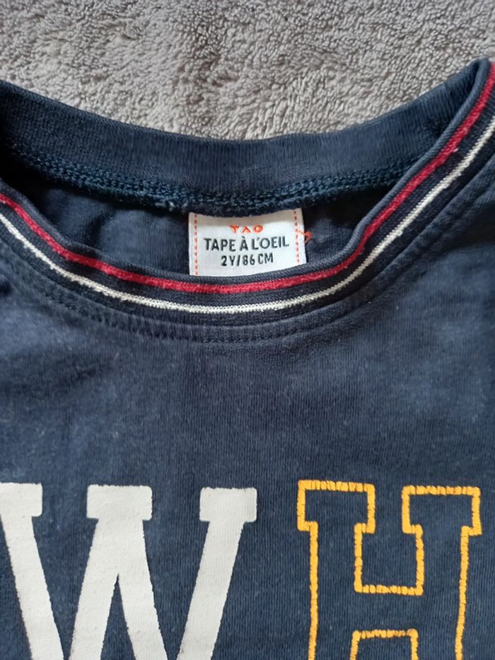 Lot de 2 t-shirts manches longues en 2 ans - photo numéro 5