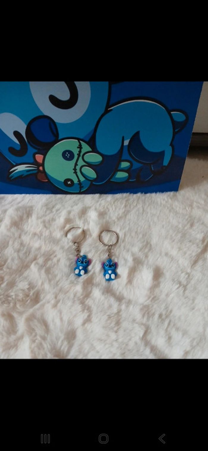 porte clefs stitch