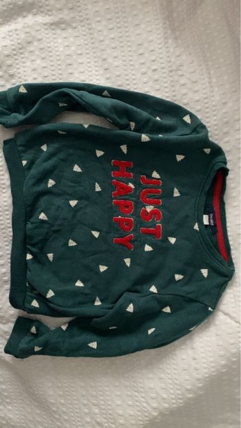 Pull okaidi 4 ans vert