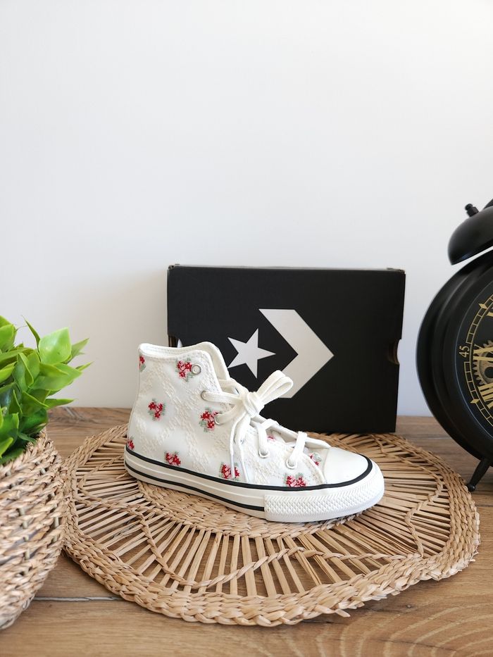Baskets montantes à imprimé floral Converse Pointure 33