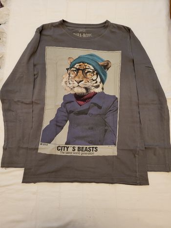 1 tee-shirt manche longue garçon 12 ans 
