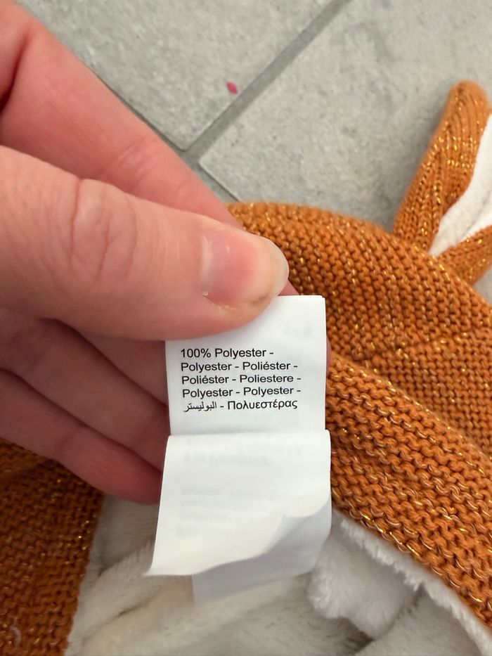 Bonnet lapin orchestra 12-18 mois - photo numéro 4