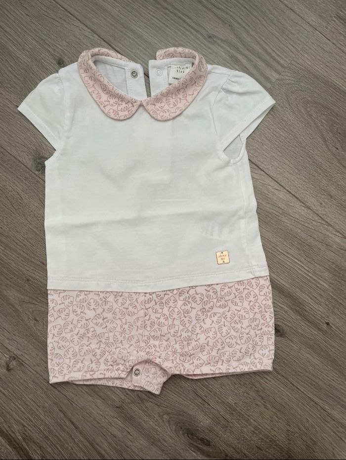 Combi short bébé