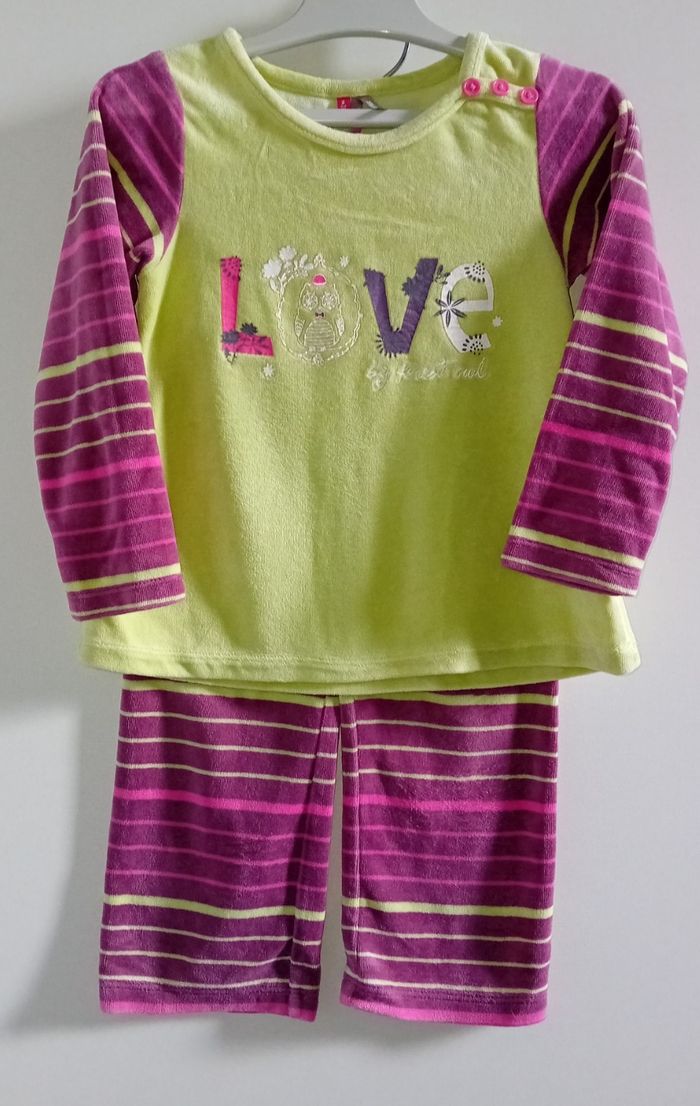 Pyjama d'hiver Orchestra 2 ans fille - photo numéro 2