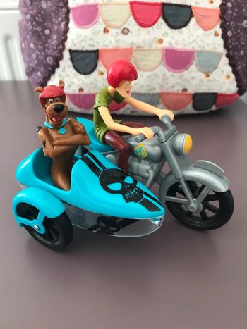 Figurine pvc Scooby Doo Hanna Barbera sidecar