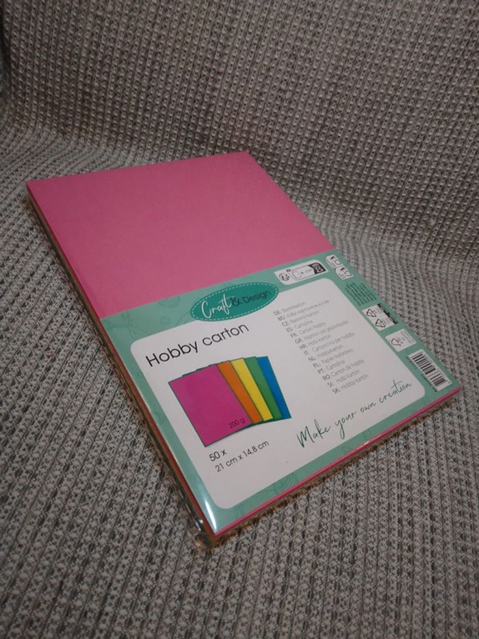 Papier cartonné A5 multicolore x50 - photo numéro 6