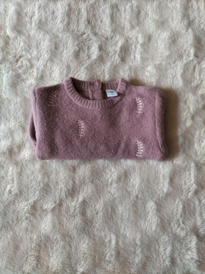 Joli pull rose foncé - photo numéro 2