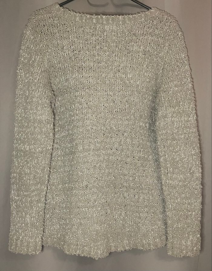 Pull »Fashion Private Company »gris et argenté - photo numéro 2