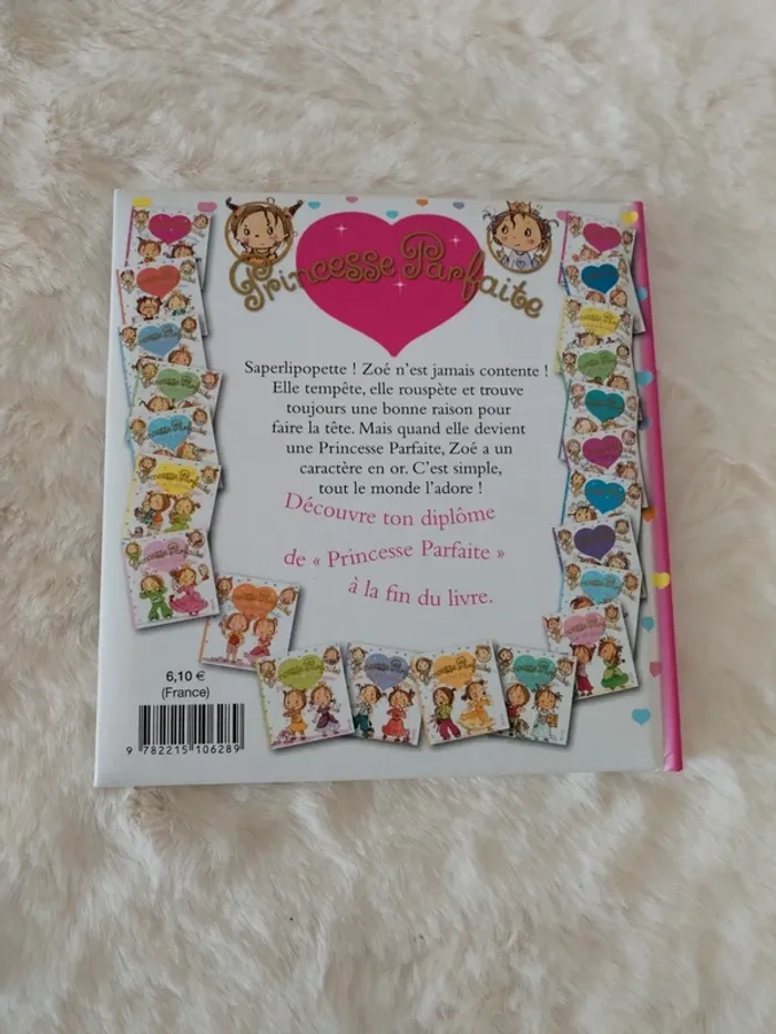 Livre Princesse Parfaite Zoé a un mauvais caractère Promo - photo numéro 2