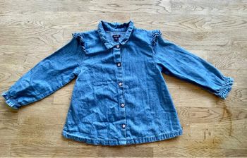 Chemise en jean 24 mois