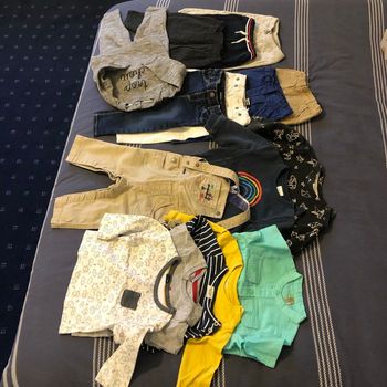 Lot bébé 9 mois (16 pièces) mi-saison