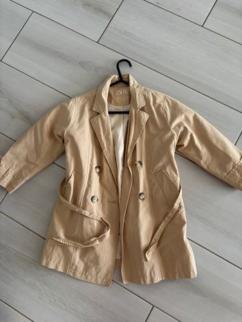 Trench beige fille