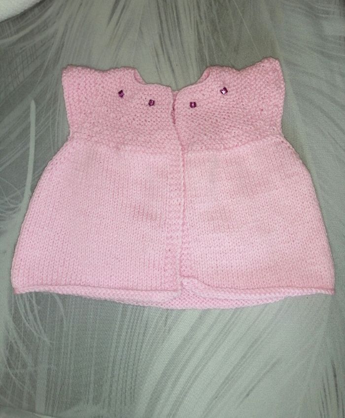 Gilet fait main