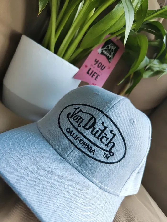 Casquette Trucker Von Dutch grise