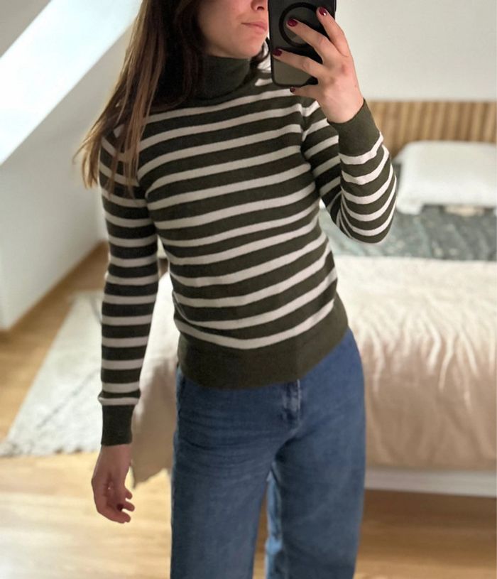 Pull rayé Massimo Dutti 🐚 - photo numéro 3