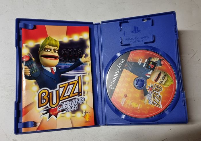 jeu vidéo PlayStation 2 Buzz le grand quiz avec notice - photo numéro 2