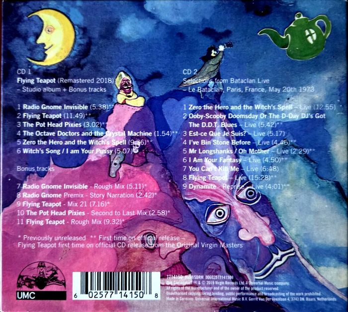 Lot de 3 Double CD GONG - photo numéro 2