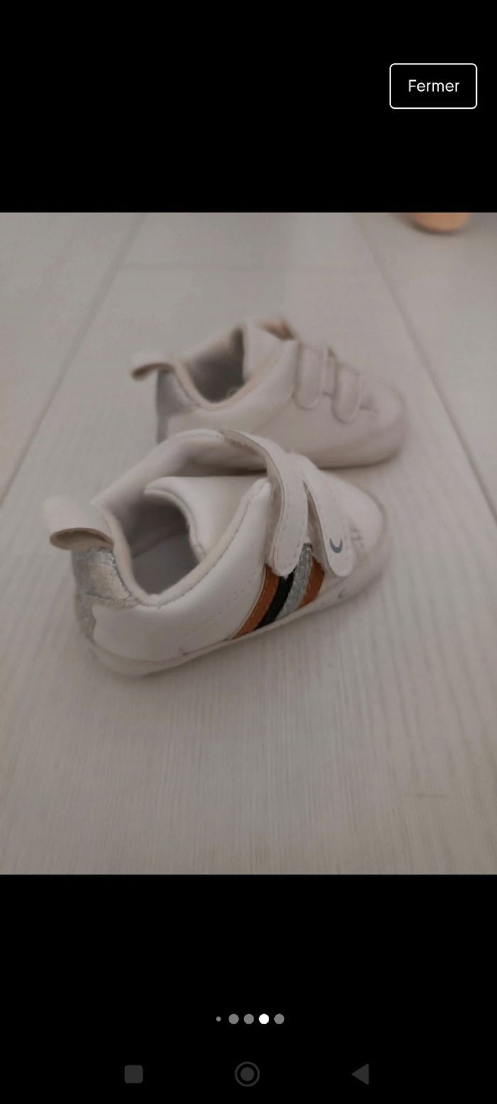 Chaussures fille 6 mois taille 15 - photo numéro 7