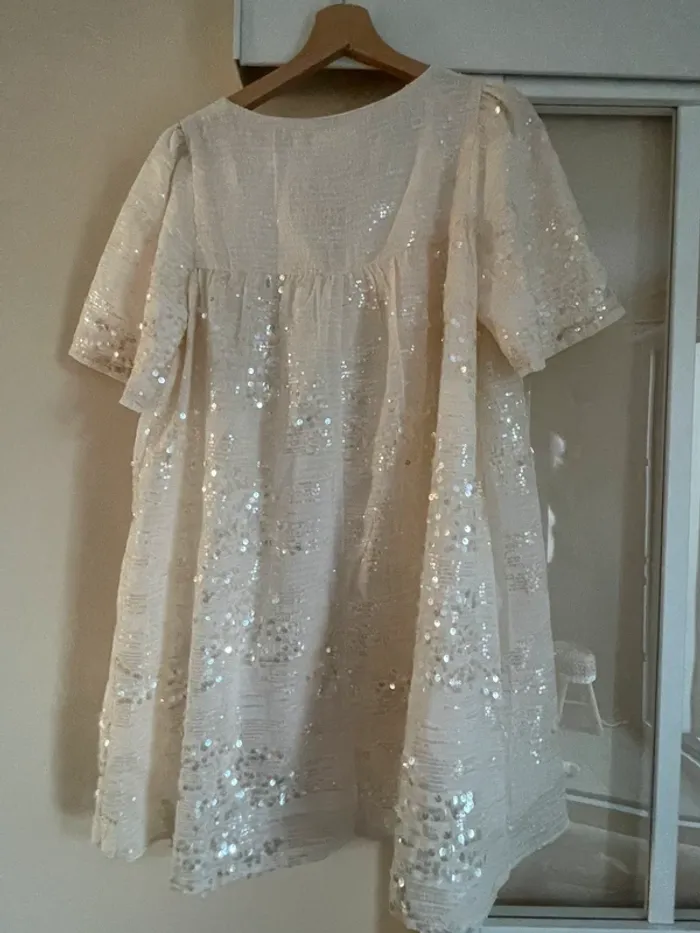 Robe droite sequins - photo numéro 7