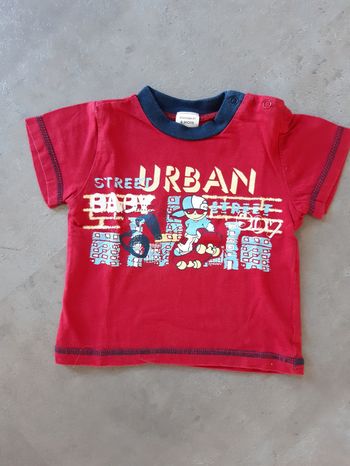 T-shirt manches courtes 6 mois