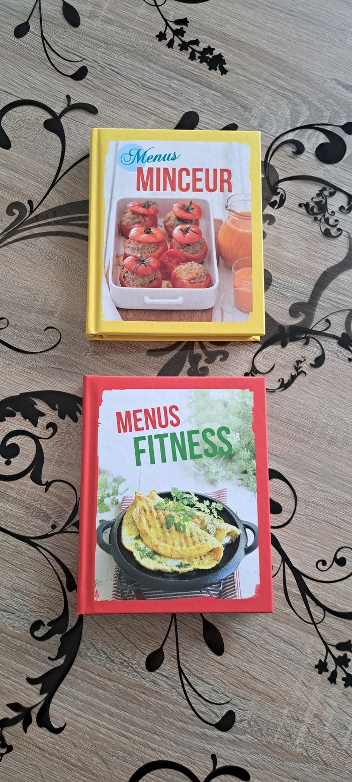Lot de 2 petits livres de cuisine