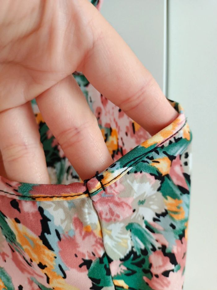 Débardeur jacqueline de yong 36 fleurs dentelle - photo numéro 6