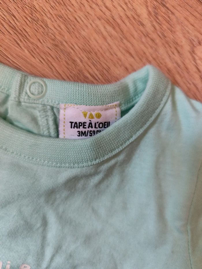 Tee shirt 3 mois Tape à l'oeil - photo numéro 2