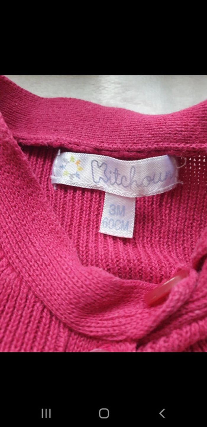 Gilet 3 mois fille - photo numéro 2