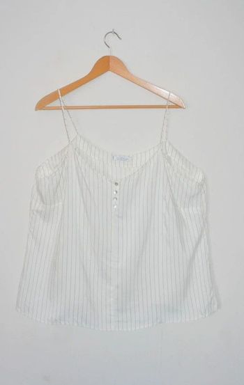 Blouse à bretelles Violetta by Mango neuve taille XXL