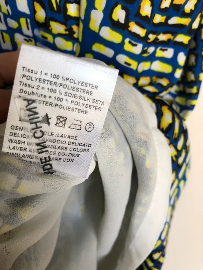Robe soie et polyester dos ouvert - Suncoo 38 - photo numéro 8