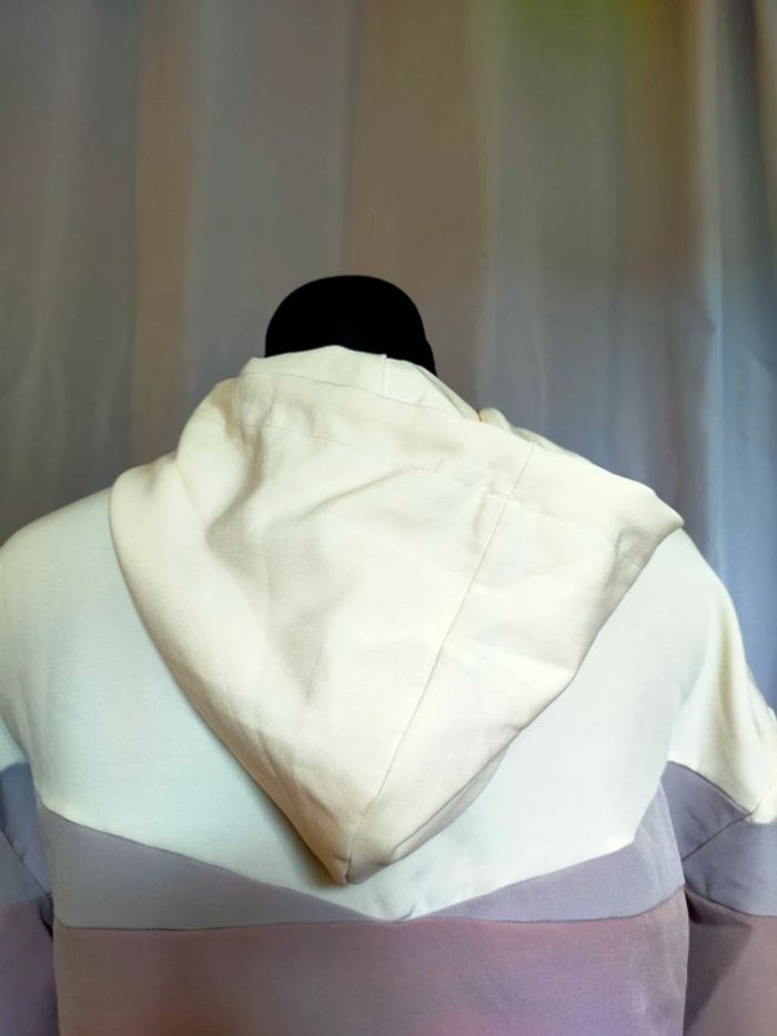 Sweat à capuche bicolore – AMISU – Taille XS - photo numéro 6