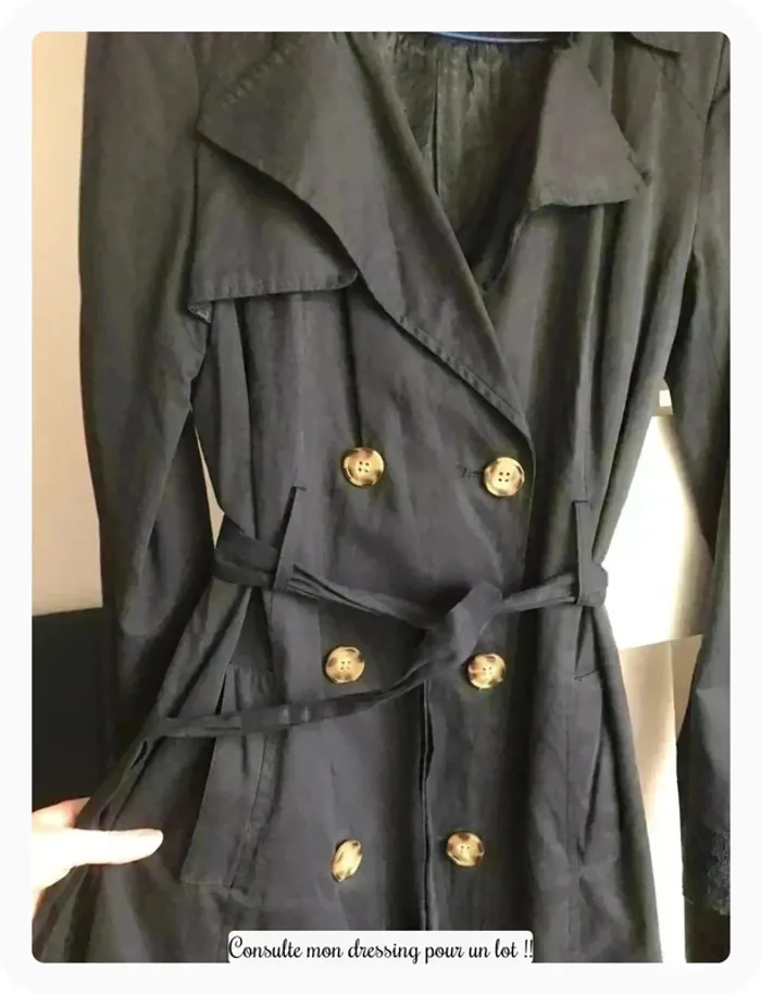 Trench long naf naf - photo numéro 4