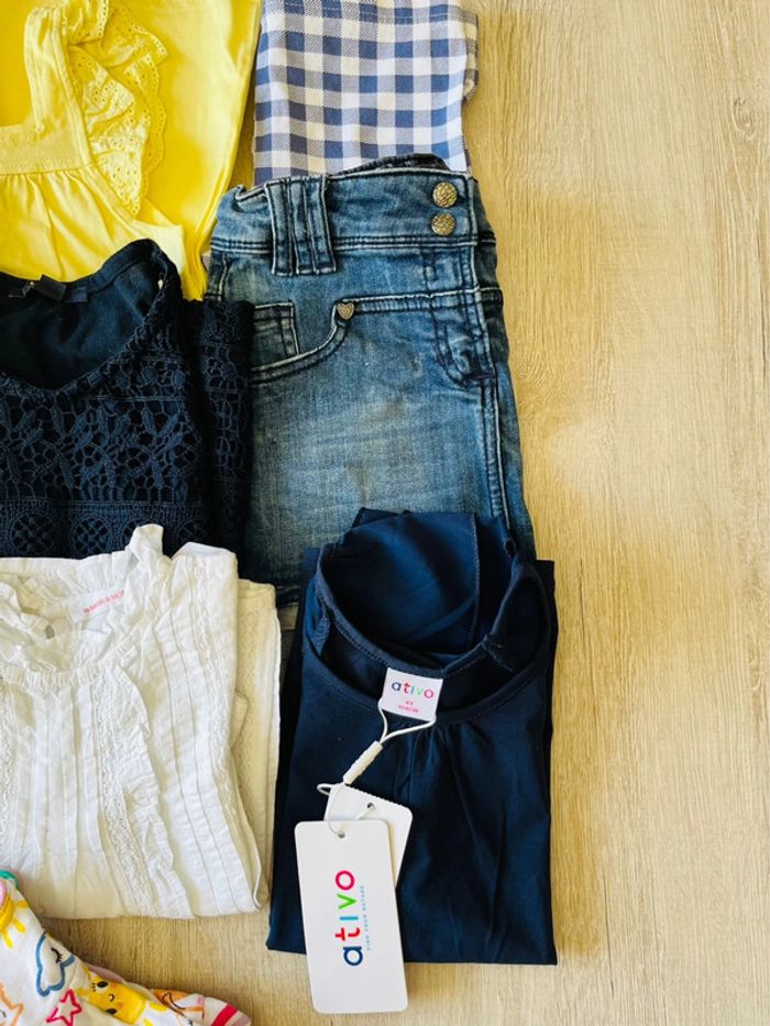 Lot de vêtements été enfant fille multiple marque - photo numéro 6