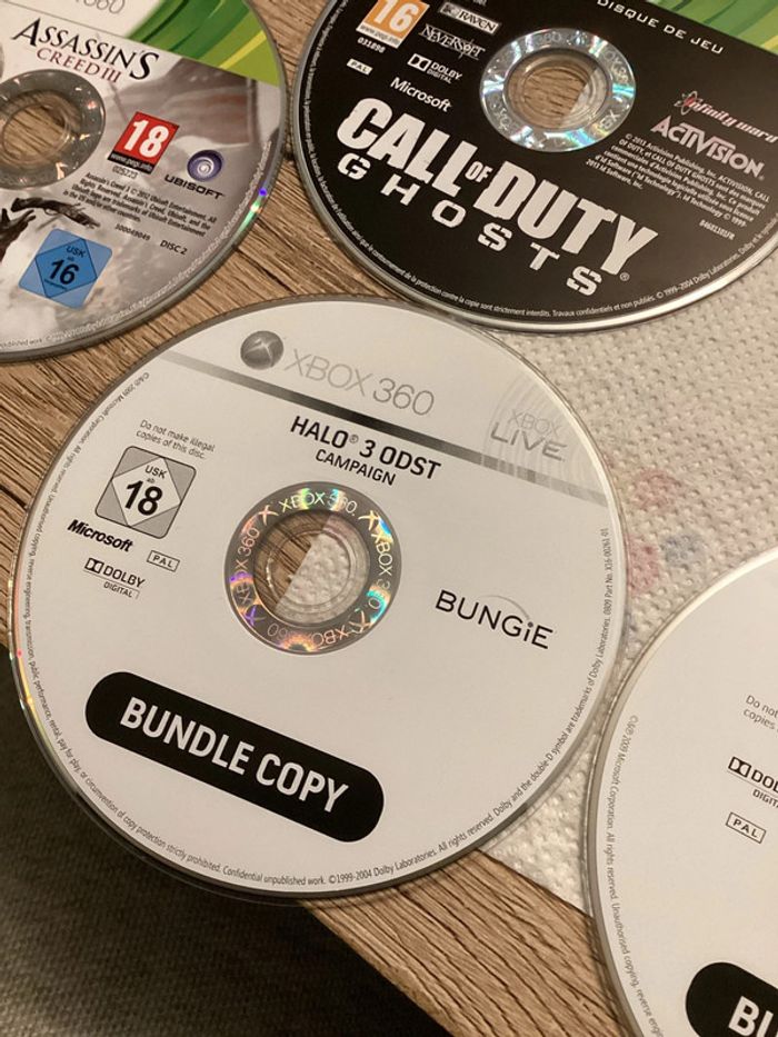 lot de 15 CD jeux ou cd installation Xbox 360 Microsoft à compléter marche parfaitement - photo numéro 16