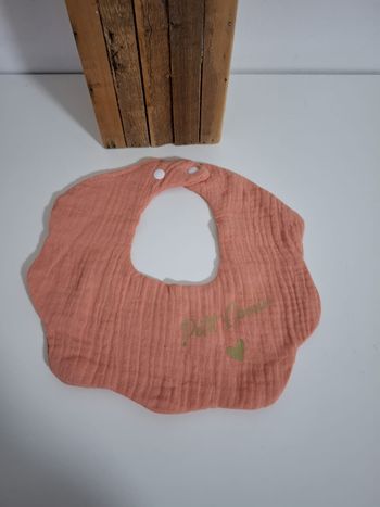 Bavoir personnalisé petit amour 