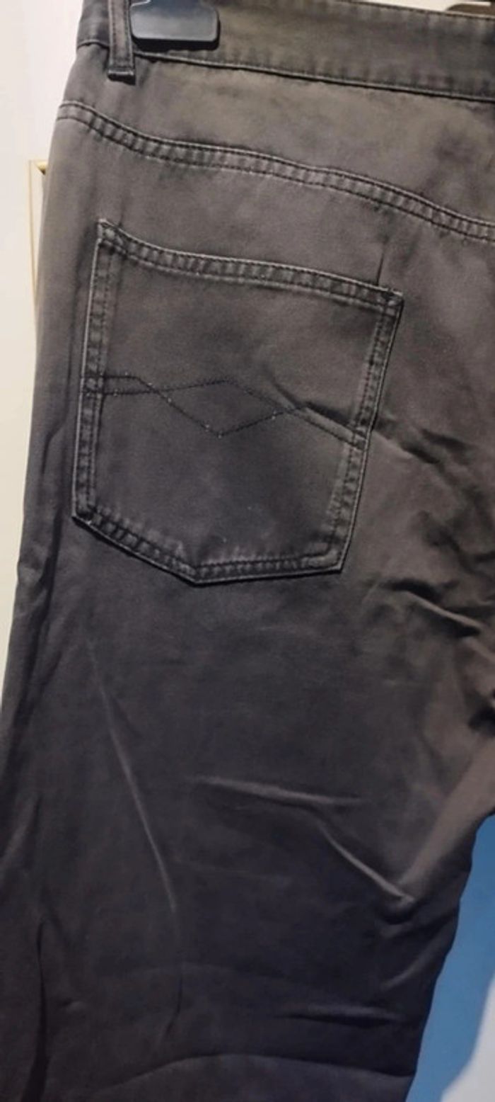 Pantalon en jeans jambe large - photo numéro 3